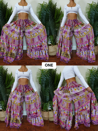 LUNA TIERED PANTS (REGULAR)