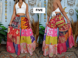 MAIA TIERED PANTS (REGULAR)