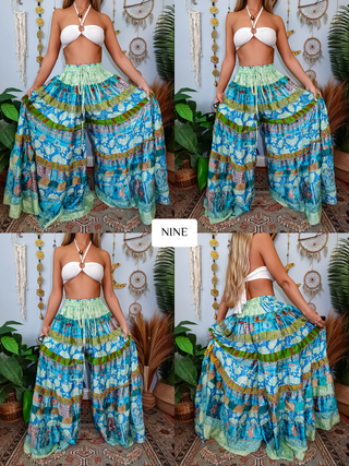 LUNA TIERED PANTS (REGULAR)