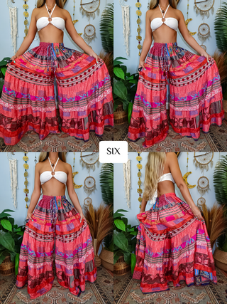 LUNA TIERED PANTS (REGULAR)