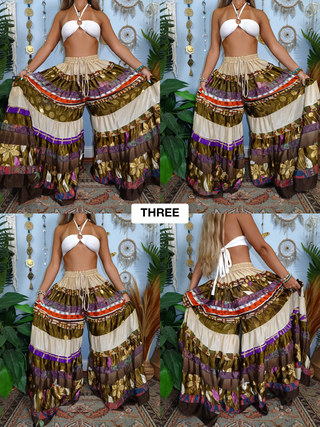 LUNA TIERED PANTS (REGULAR)