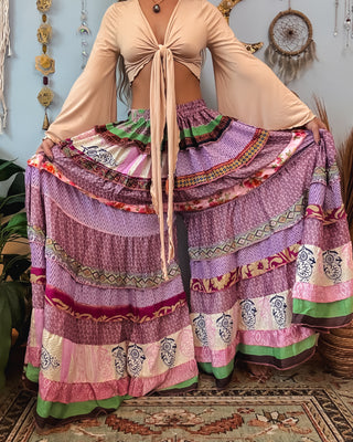 LUNA TIERED PANTS (GODDESS+)