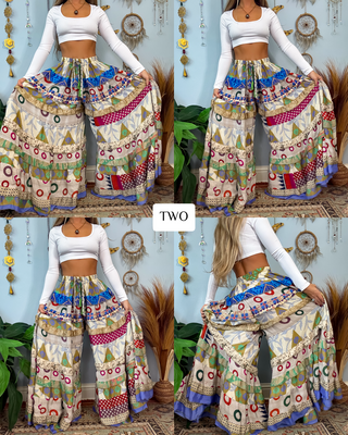 LUNA TIERED PANTS (SHORT)