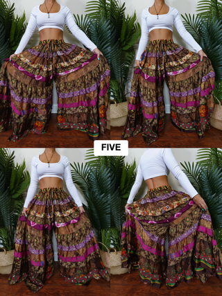 LUNA TIERED PANTS (GODDESS+)