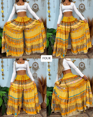 LUNA TIERED PANTS (SHORT)