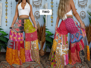 MAIA TIERED PANTS (TALL)