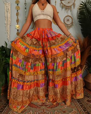 LUNA TIERED PANTS (regular)