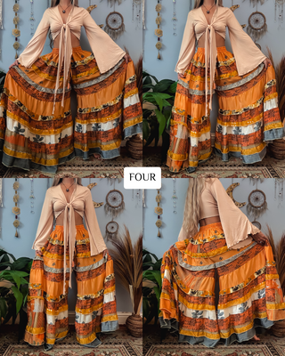 LUNA TIERED PANTS (SHORT)