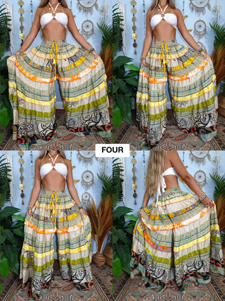 LUNA TIERED PANTS (SHORT)