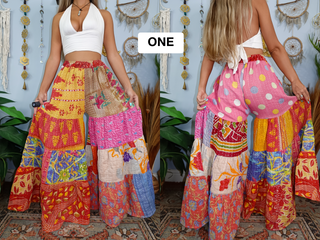MAIA TIERED PANTS (REGULAR)