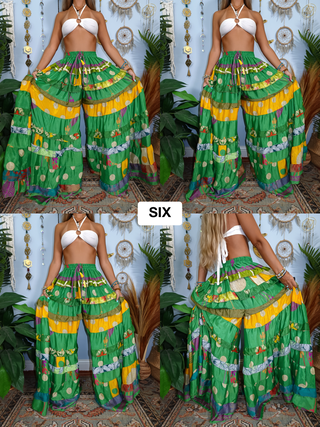 LUNA TIERED PANTS (TALL)