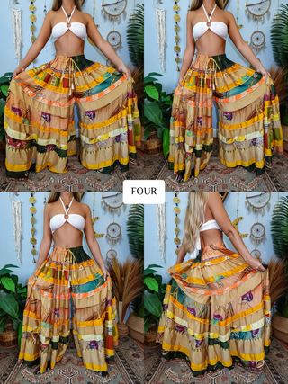 LUNA TIERED PANTS (SHORT)