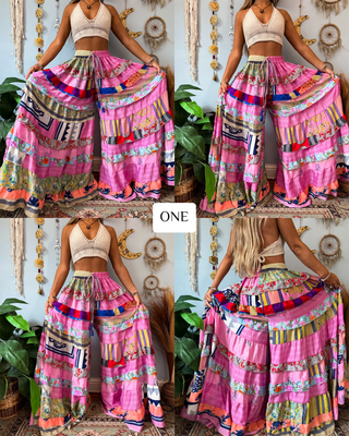 LUNA TIERED PANTS (TALL)