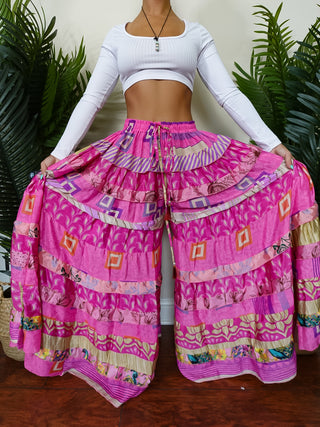 LUNA TIERED PANTS (SHORT)