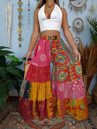 MAIA TIERED PANTS (SHORT)