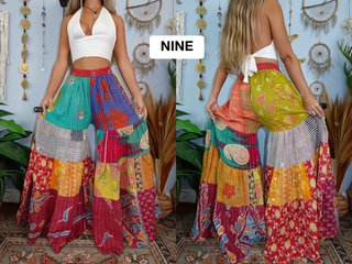MAIA TIERED PANTS (TALL)