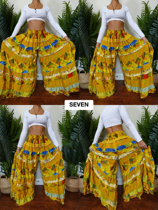 LUNA TIERED PANTS (SHORT)