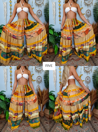 LUNA TIERED PANTS (SHORT)