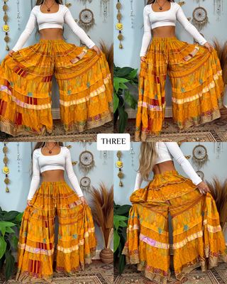 LUNA TIERED PANTS (SHORT)