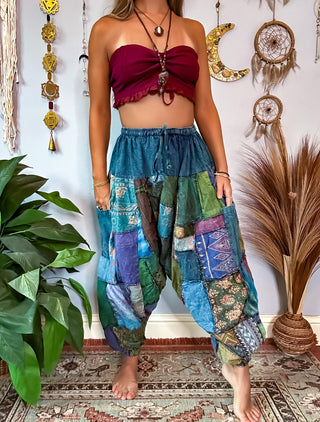 FORESTER HAREM TROUSERS - COOL