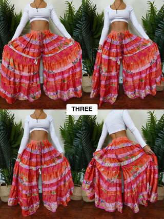 LUNA TIERED PANTS (SHORT)