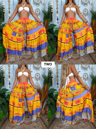LUNA TIERED PANTS (REGULAR)