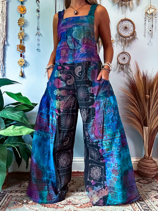 OMARI WIDE LEG OVERALLS