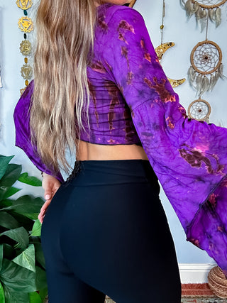 TIE DYE PIXIE TOP