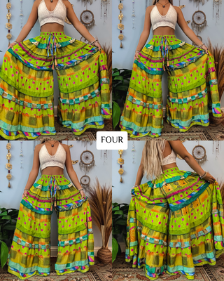 LUNA TIERED PANTS