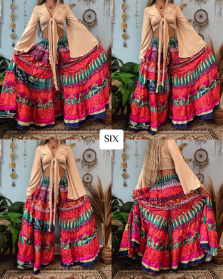 LUNA TIERED PANTS (SHORT)