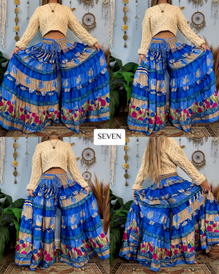 LUNA TIERED PANTS (SHORT)