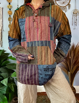 PATCHWORK PULLOVER