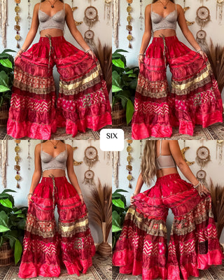 LUNA TIERED PANTS (SHORT)