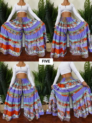 LUNA TIERED PANTS (SHORT)