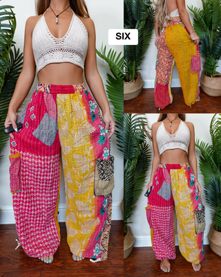 MAIA CONVERTIBLE STRAIGHT LEG / HAREM TROUSERS (SHORT)