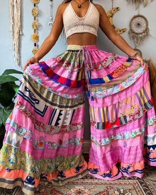 LUNA TIERED PANTS (TALL)