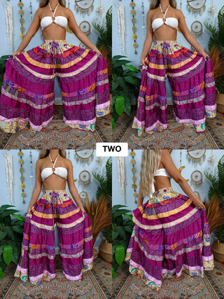 LUNA TIERED PANTS (SHORT)