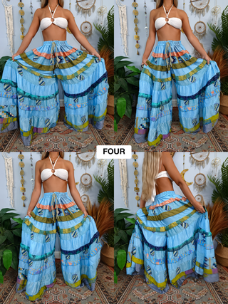 LUNA TIERED PANTS (GODDESS+)