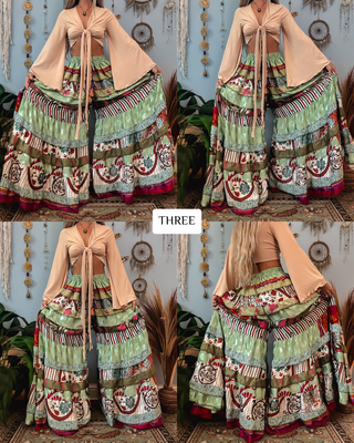 LUNA TIERED PANTS (TALL)