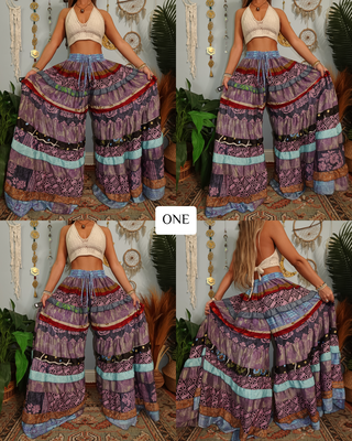 LUNA TIERED PANTS (tall)