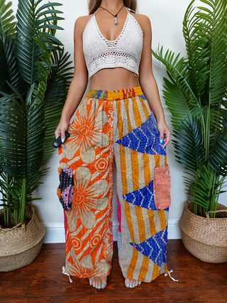 MAIA CONVERTIBLE STRAIGHT LEG / HAREM TROUSERS (SHORT)