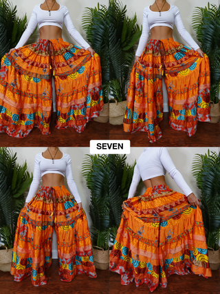 LUNA TIERED PANTS (REGULAR)