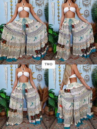 LUNA TIERED PANTS (REGULAR)