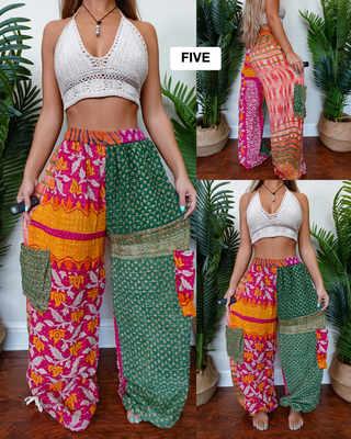 MAIA CONVERTIBLE STRAIGHT LEG / HAREM TROUSERS (TALL)