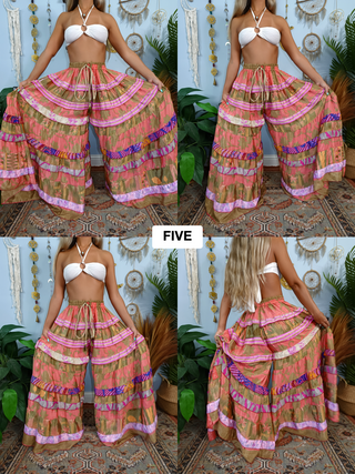LUNA TIERED PANTS (SHORT)