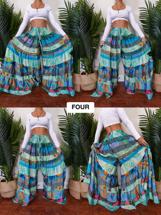 LUNA TIERED PANTS (TALL)