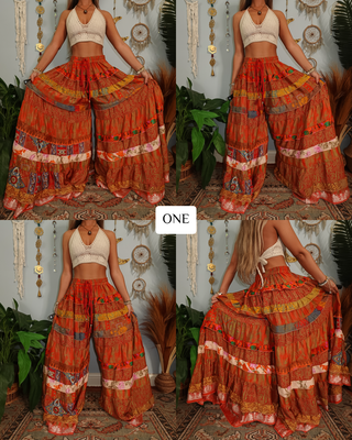 LUNA TIERED PANTS (regular)