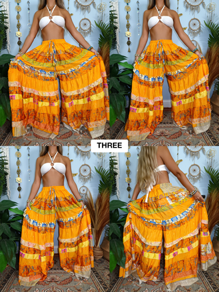 LUNA TIERED PANTS (GODDESS+)