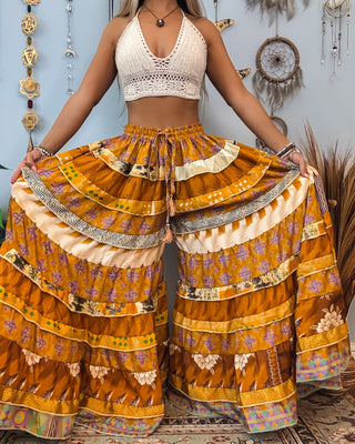 LUNA TIERED PANTS (SHORT)