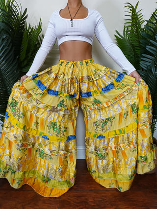 LUNA TIERED PANTS (SHORT)